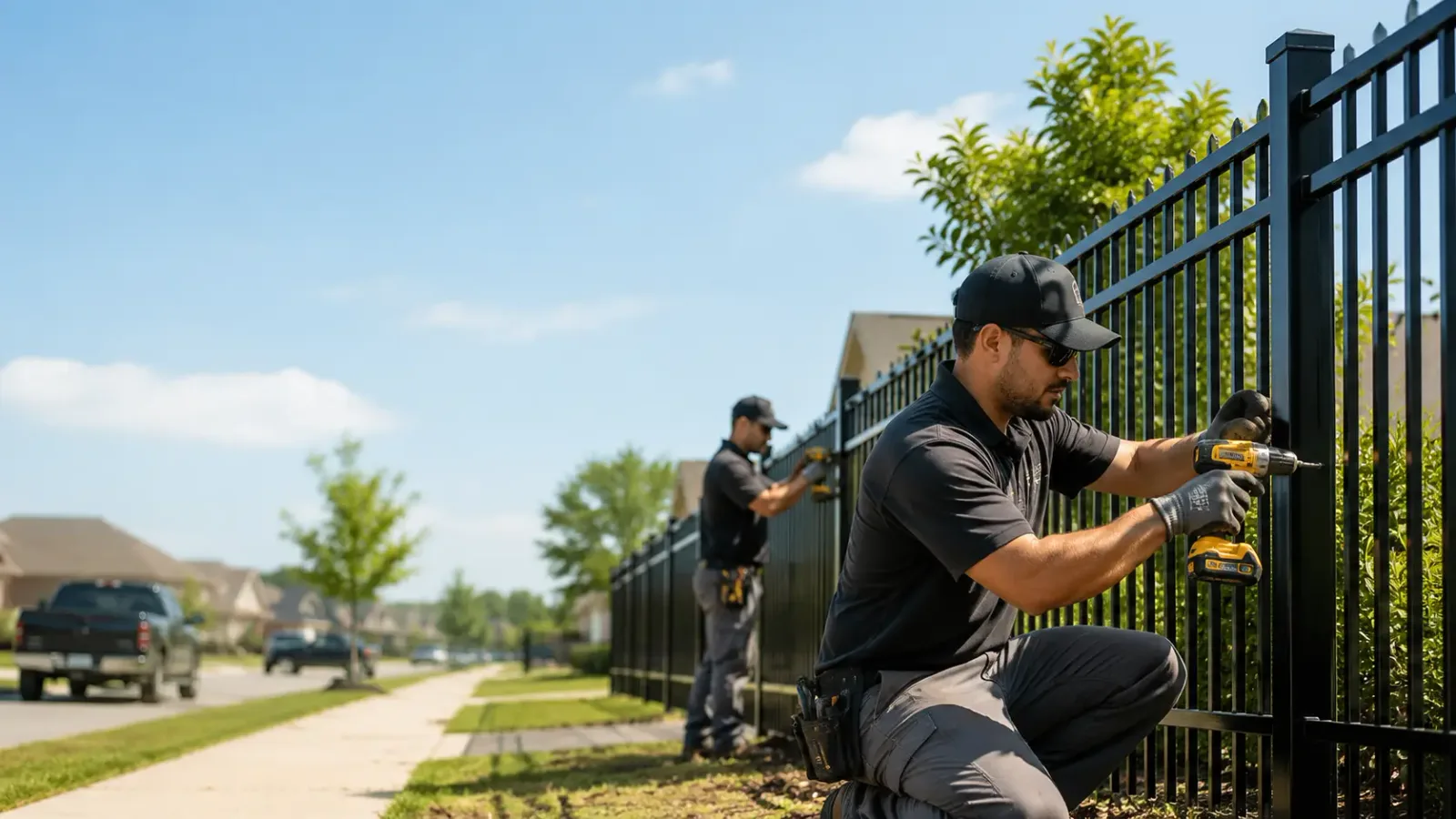 Metal Fence Installation in Carpentersville, IL